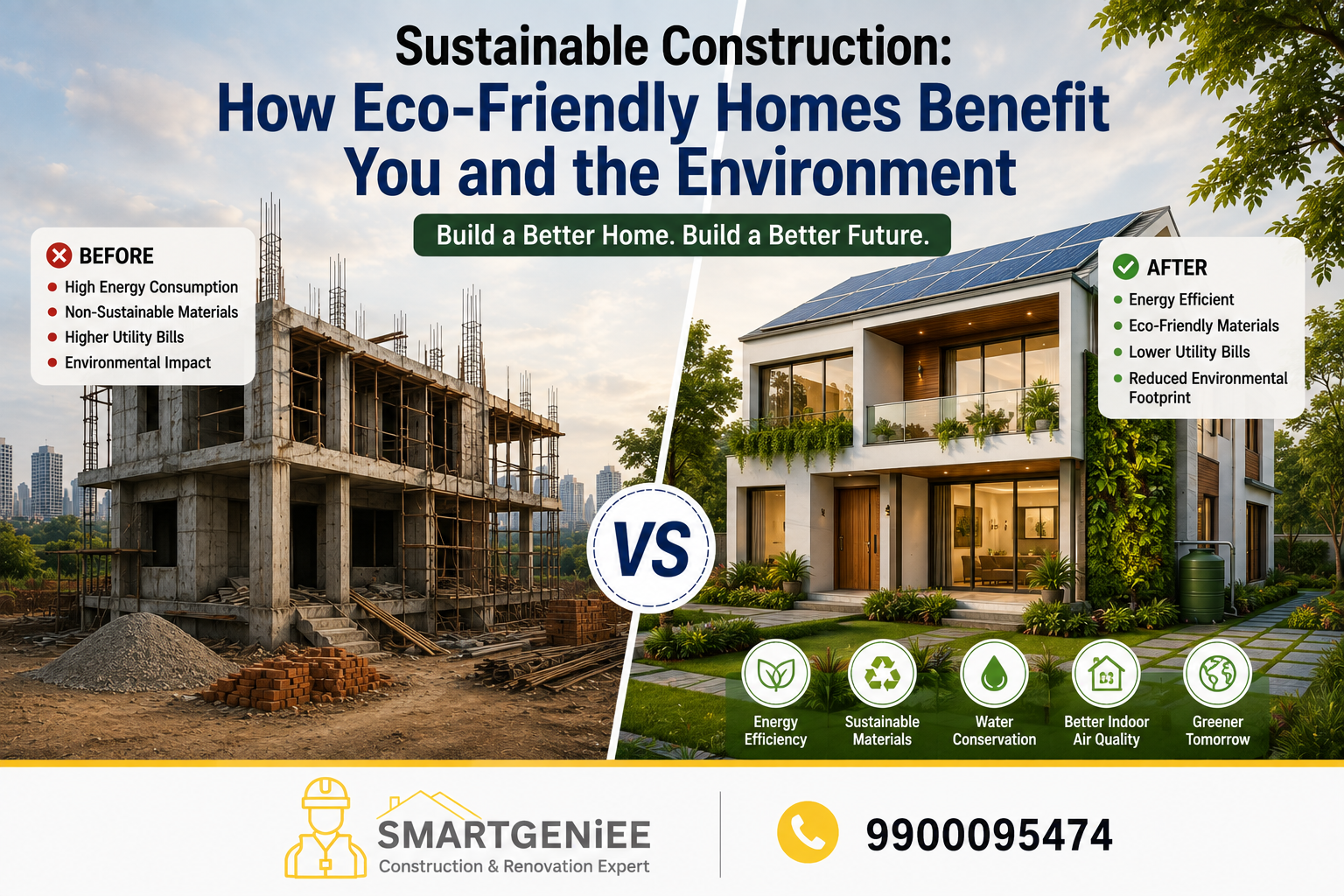 Sustainable Construction How Eco-Friendly Homes Benefit You and the Environment