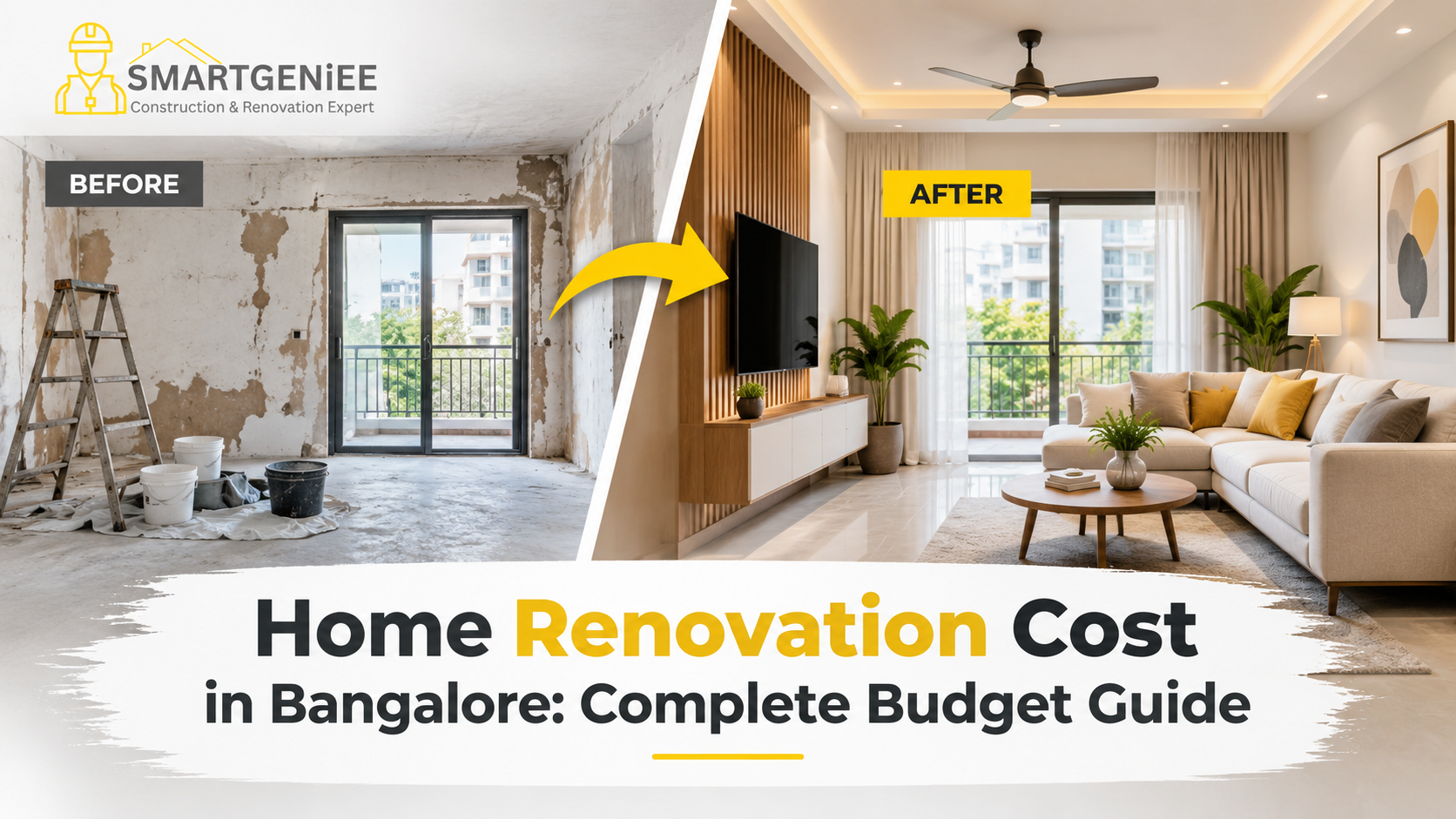 House Renovation Cost in Bangalore